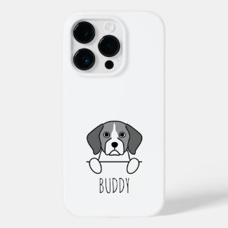 Étui de téléphone personnalisé avec un Beagle mign
