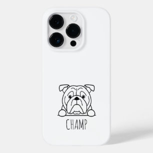 Étui de téléphone personnalisé Bouledogue Américai