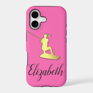 Étui de téléphone personnalisé pour femme wakeboar