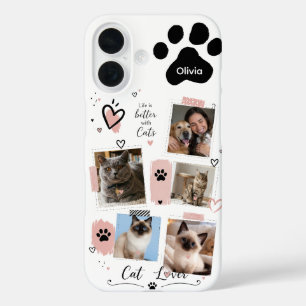 Étui de téléphone personnalisé pour maman de chat