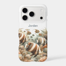Étui de téléphone Poisson Tropical, Personnalisé
