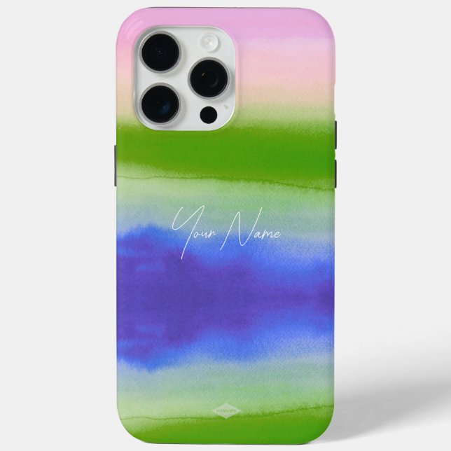 Étui de téléphone portable à aspect aquarelle (Verso)