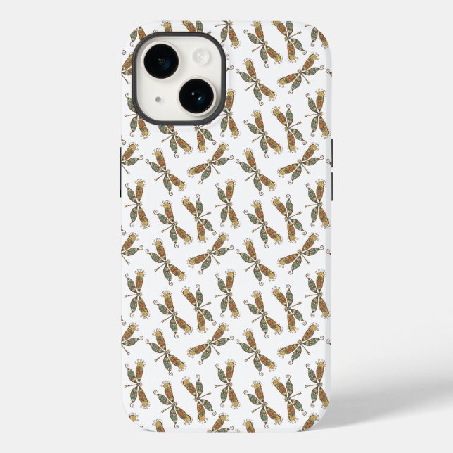 Étui de téléphone portable Dragonfly Gift pour iPh (Verso)