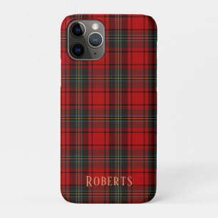 Étui de téléphone portable personnalisable tartan