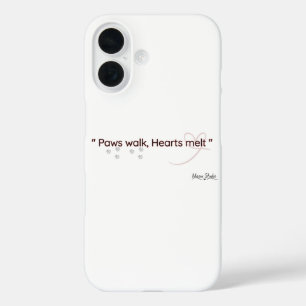 Étui de téléphone pour amateur de chats minimalist