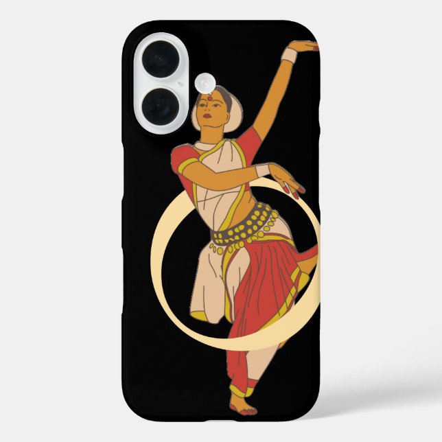 Étui de téléphone pour danseuse en mouvement (Verso)