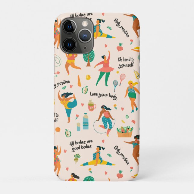 Étui de téléphone pour la positivité corporelle (Dos)