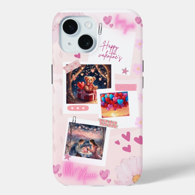 Étui de téléphone pour la Saint-Valentin  (Verso)