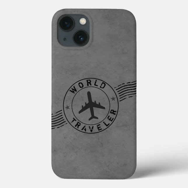 Étui de téléphone pour voyageur du monde (Verso)
