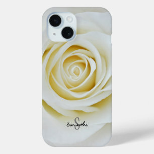 Étui de téléphone Rose Blanche