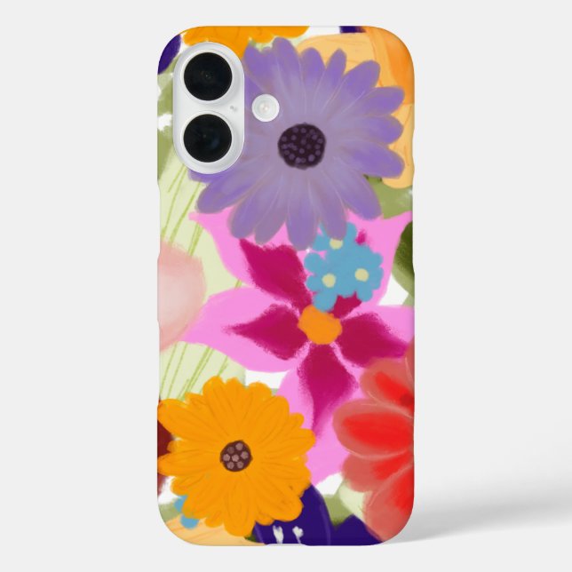 Étui de téléphone saisonnier floral printemps/été  (Verso)