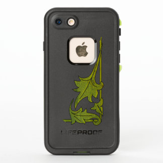Étui de téléphone - Support feuillu en vert