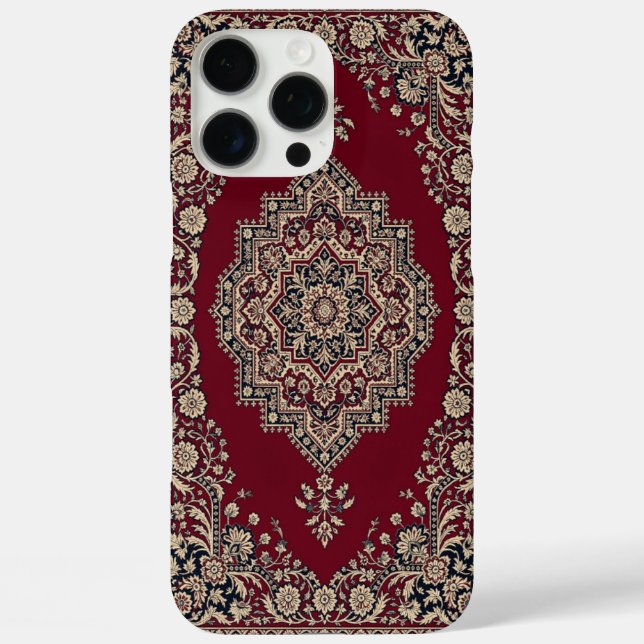 Étui de téléphone Tapis Rouge Persan Classique – M (Verso)