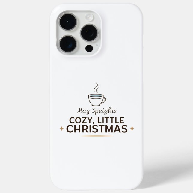 Étui de téléphone Tasse à café Noël cosy (Verso)