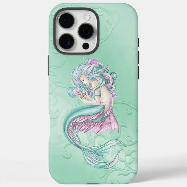 Étui de téléphone Teal Mermaid Case-Mate pour iPho (Verso)