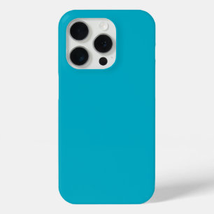 Étui de téléphone turquoise bleu sarcelle minimali