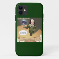 Étui drôle de Shakespeare selfie pour iPhone 5/5S