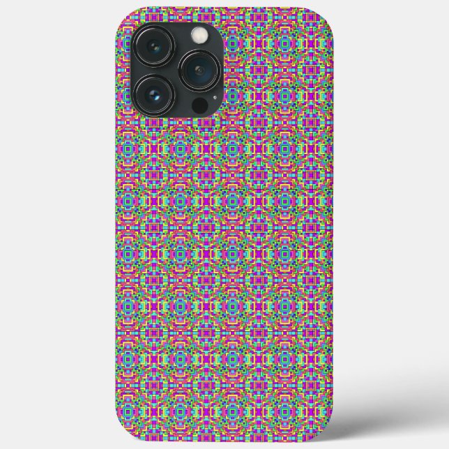 Étui Électrique Kaléidoscope Case-Mate pour iPhone (Verso)