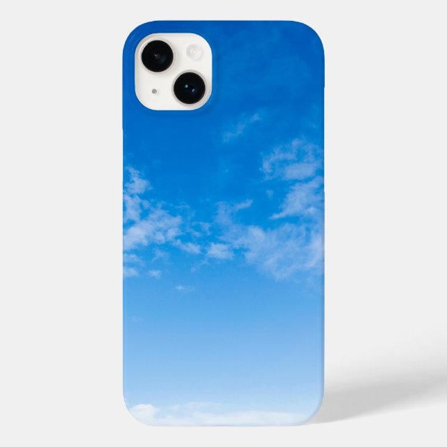 Étui Élégant Bleu et Blanc Case-Mate Barely There  (Verso)