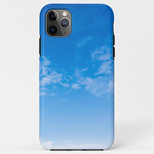 Étui élégant bleu et blanc Case-Mate pour Apple iP (Dos)