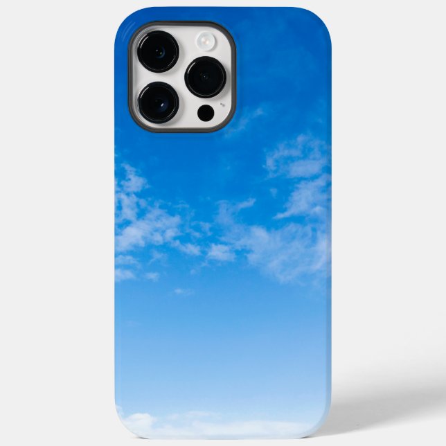 Étui élégant bleu et blanc Case-Mate pour Apple iP (Verso)
