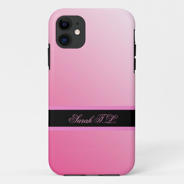 Étui élégant rose pour iPhone 5 (Dos)