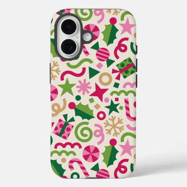 Étui festif pour iPhone / iPad Noël (Verso)