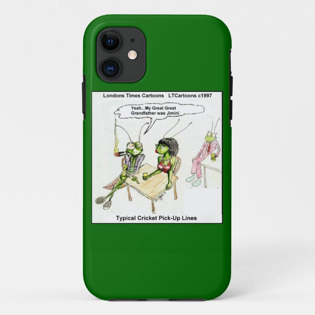 Étui Funny Cricket Pick-Up Lines pour iPhone 5 (Dos)