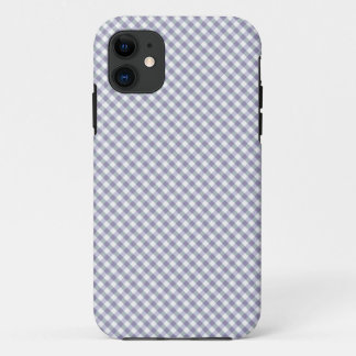 Étui gingham à carreaux pâles