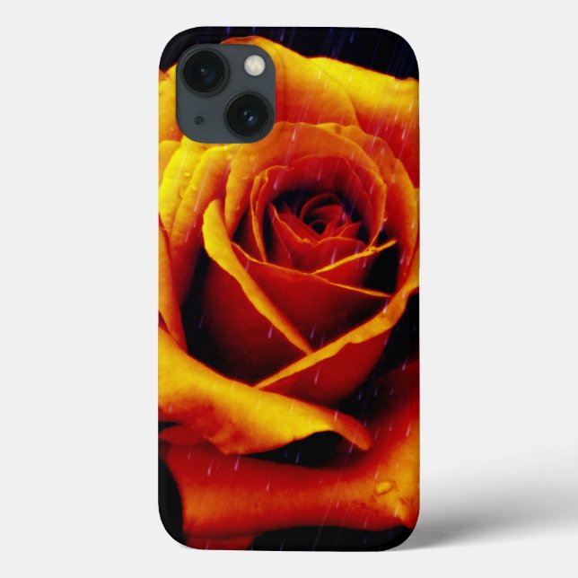 Étui iPad Drama Of The Orange Rose (Verso)