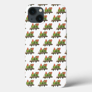 Étui iPad Lovebird Frenzy (Blanc)