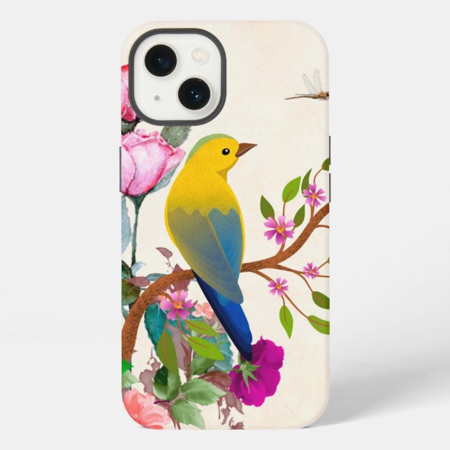 Etui iPhone 13 Bird Watcher iPhone / coque ipad (Verso)