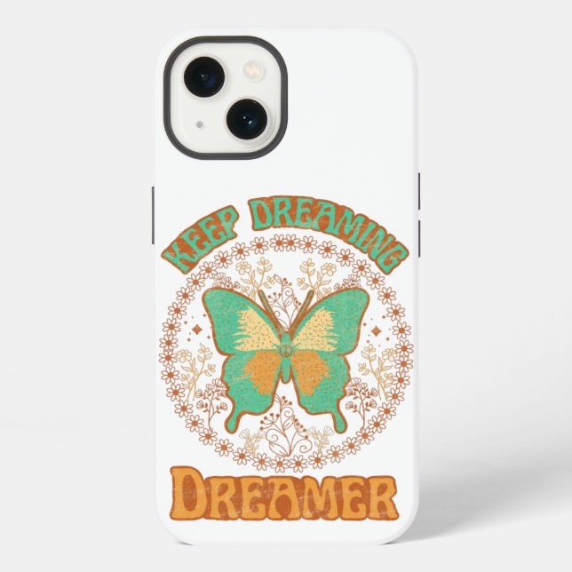 Etui iPhone 13 Continuez à rêver Dreamer Coque-Mate coque iphone (Verso)