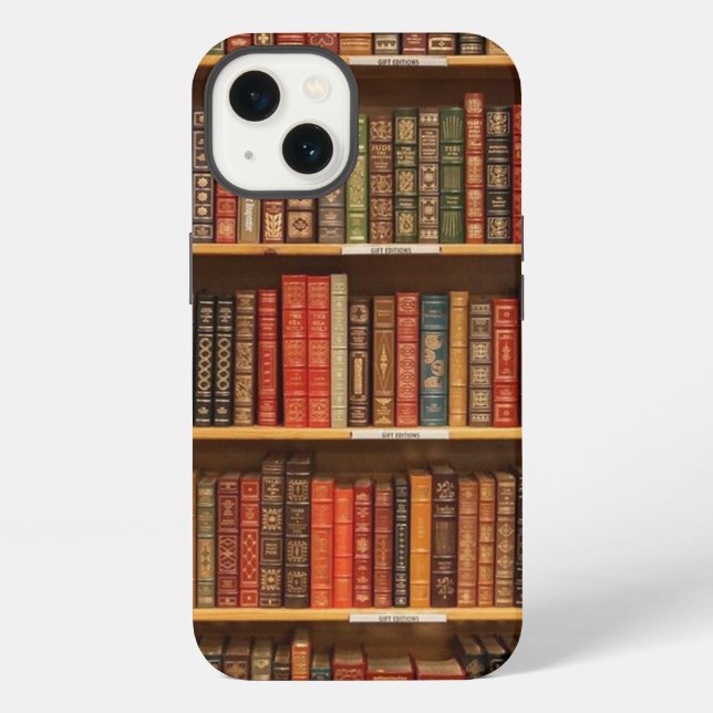 Etui iPhone 13 Coque iphone de bibliothèque (Verso)