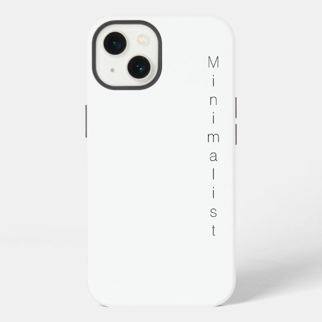 Etui iPhone 13 Coque iphone minimaliste (Verso)
