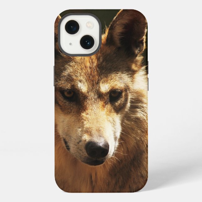 Etui iPhone 13 Coque Wolf ou Pet iPhone 13 (Verso)