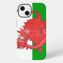 Dragon rouge sur iPhone vert et blanc 6 Coque Xtre