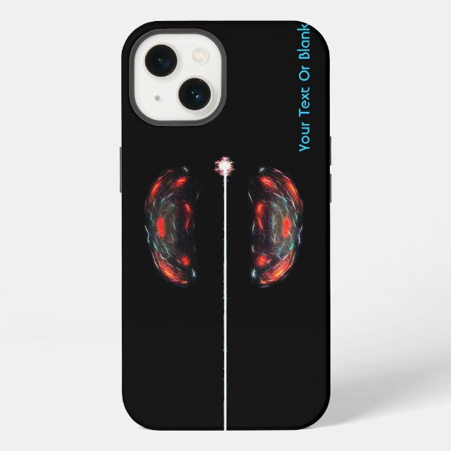 Etui iPhone 13 Fractionnement du coque iphone Coque-Mate Atom (Verso)