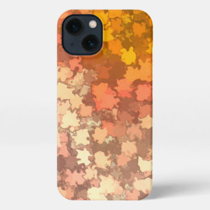 Etui iPhone 13 Grand coque iphone de feuilles d'automne