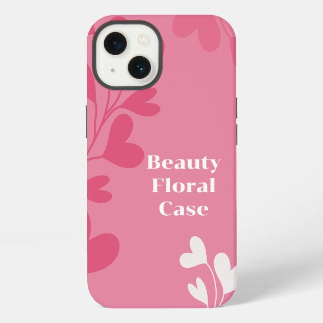 Etui iPhone 13 iPhone fleuri de beauté / coque ipad (Verso)