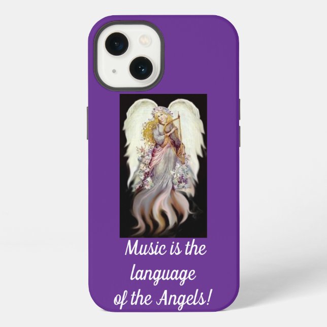 Etui iPhone 13 La Langue Des Anges Coque-Mate coque iphone (Verso)