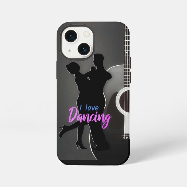 Etui iPhone 13 Mini I Love Dancing iPhone / coque ipad (Verso)