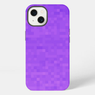 Etui iPhone 13 Mosaïque violet lavande, Coque iPhone 13