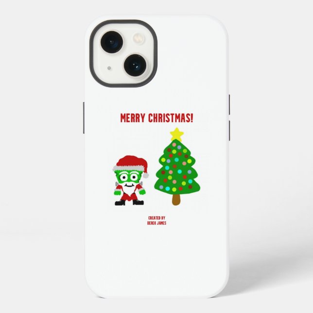 Etui iPhone 13 Noël FrankenFromage Apple iPhone 13 Coque (Verso)