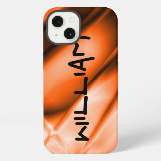 Etui iPhone 13 Personnalisé Orange coloré iPhone Coque dur