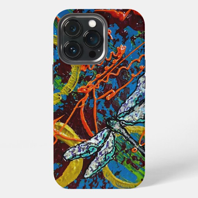 Etui iPhone 13 Pro Coque Dragonfly pour iPhone / iPad (Dos)