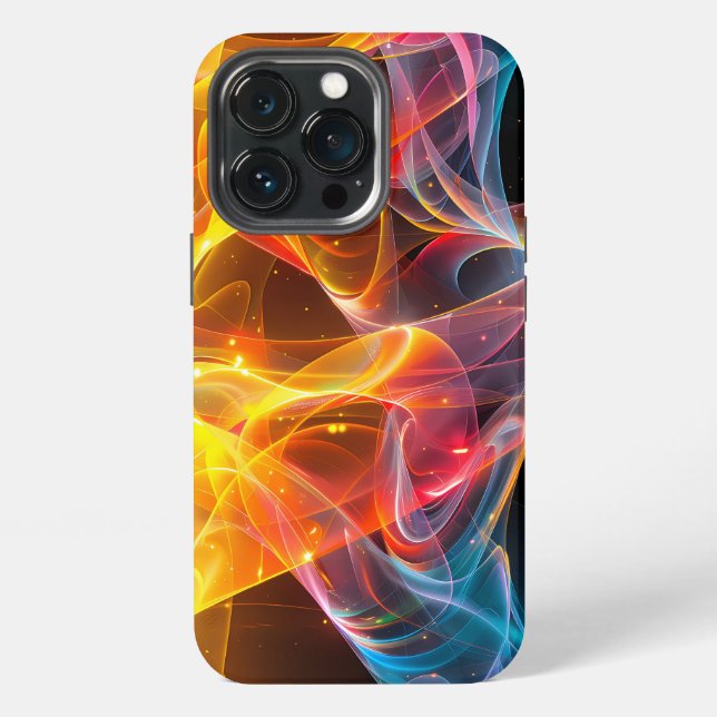 Etui iPhone 13 Pro Coque iphone Abstrait dynamique (Dos)
