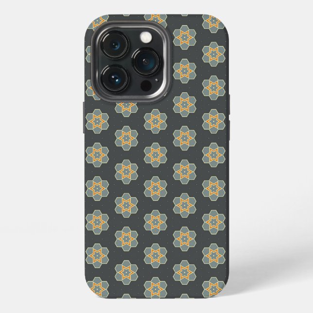Etui iPhone 13 Pro Coque iphone de conception géométrique 015 (Dos)