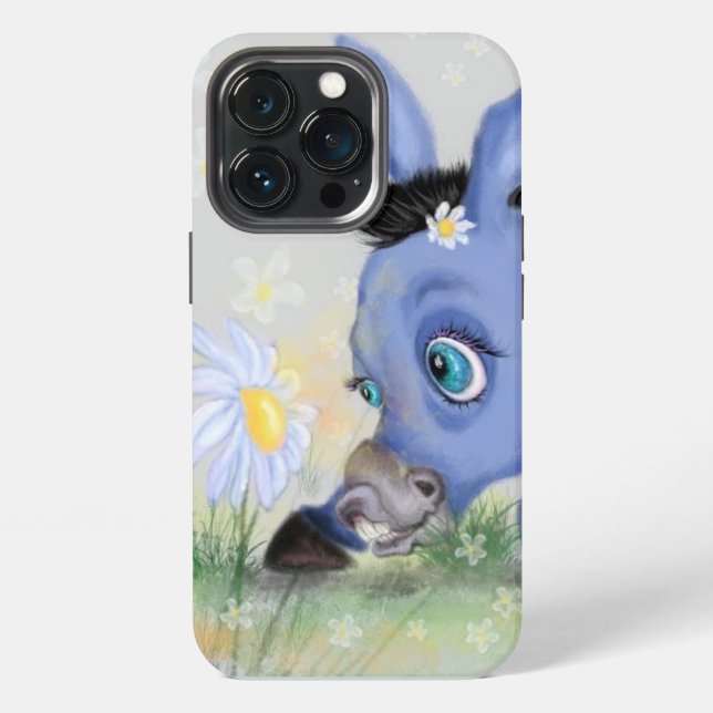 Etui iPhone 13 Pro Donkey et Daisy coque iphone (Dos)