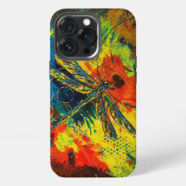 Etui iPhone 13 Pro dragonfly iPhone / coque ipad (Dos)
